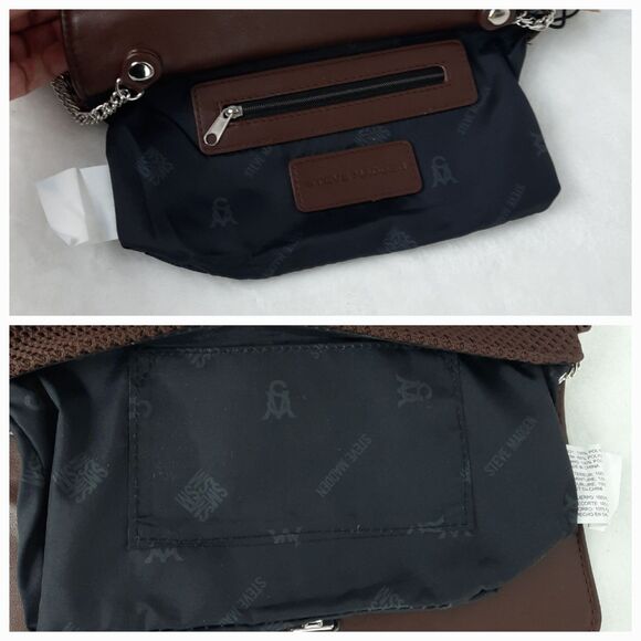 Steve Madden BMaxwele Crossbody Bag Brown NWT - Picture 8 of 8